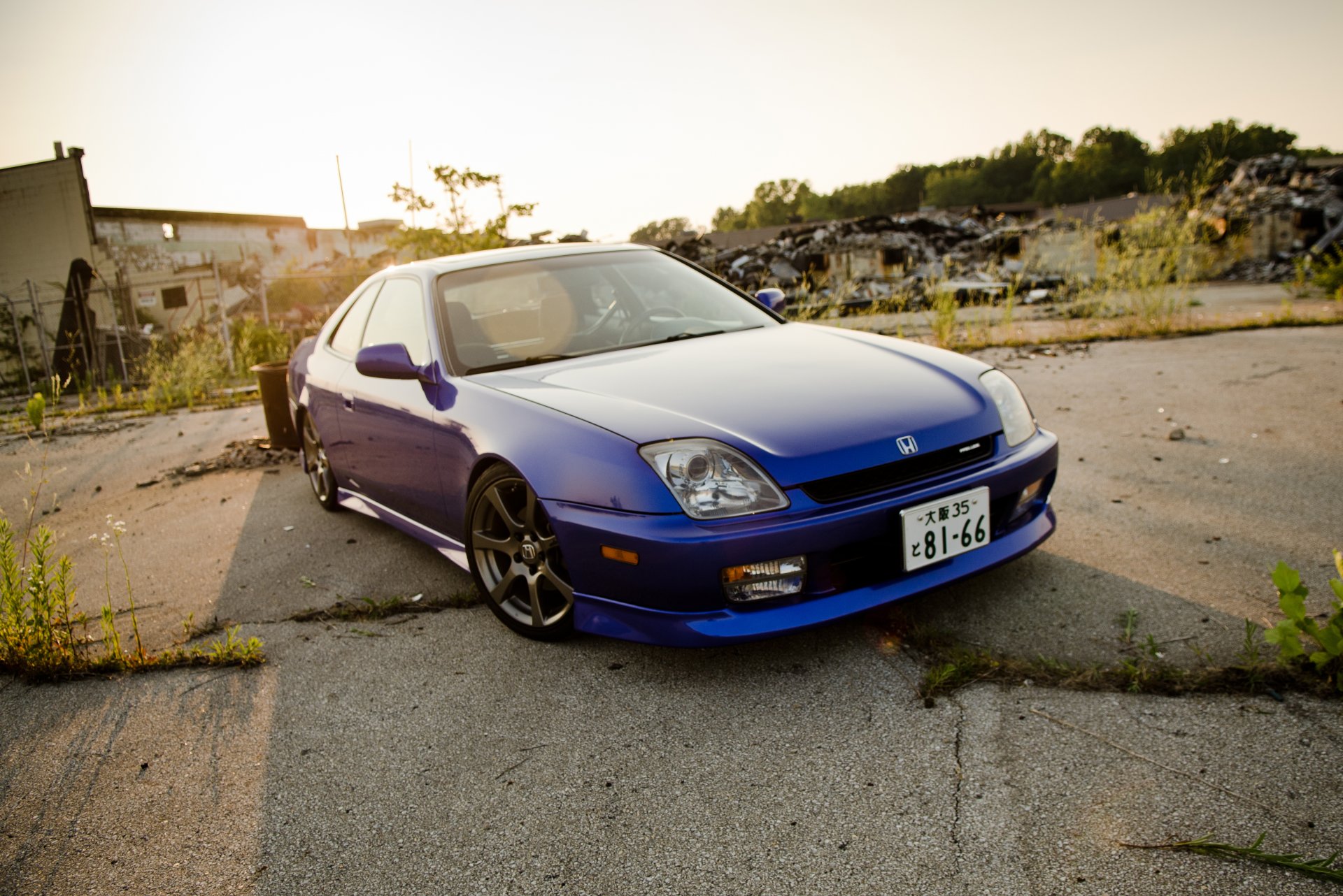 honda prelude blue honda blue wasteland