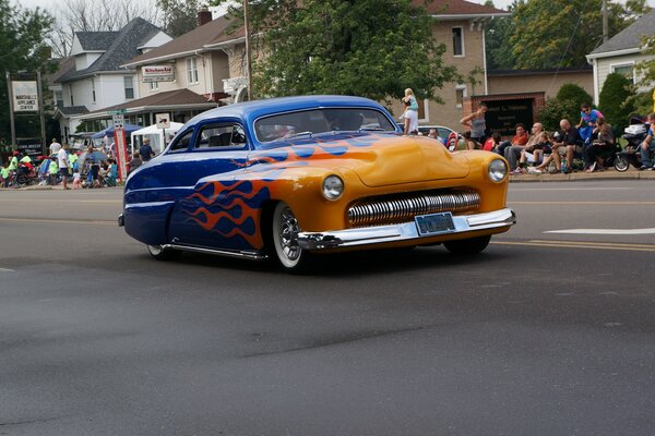 Voiture drag racing Hot Rod