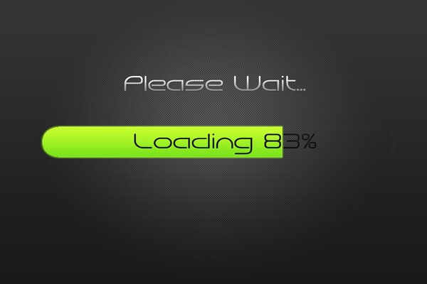 Please wait for the download 83%