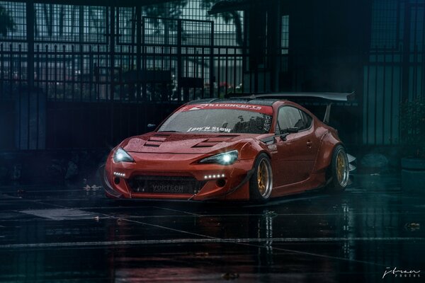 Toyota car tuning, wallpaper