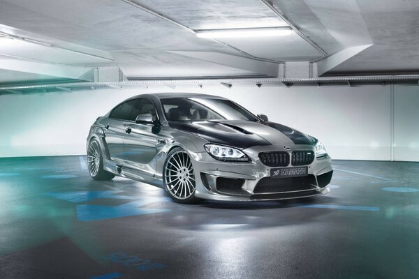 Argent voiture BMW tuning