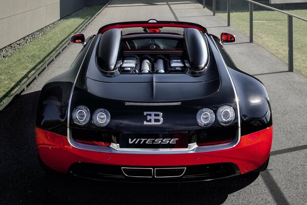 Bugatti élégant superbe de vitess