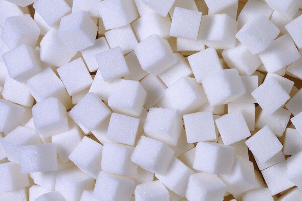 Sugar cubes for fragrant coffee