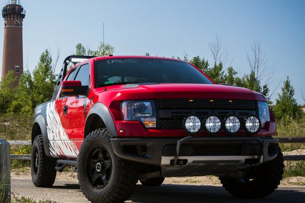 Puissant pick-up américain Ford F-150