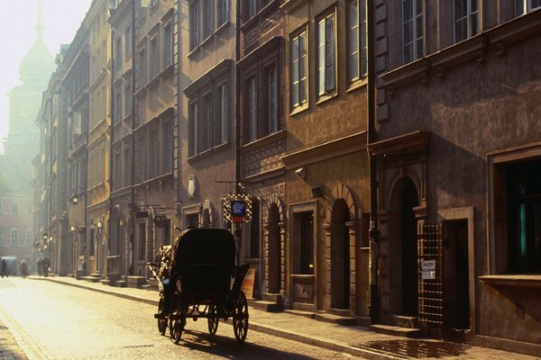 Mattina nel centro storico