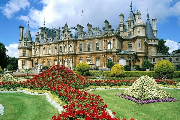 Foto del castillo en Inglaterra