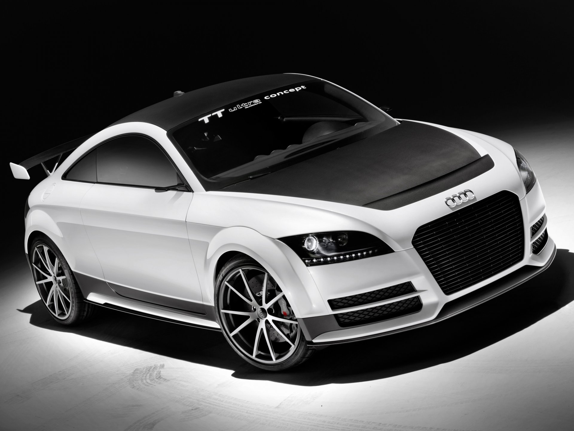 audi tt ultra quattro concetto anteriore auto carta da parati