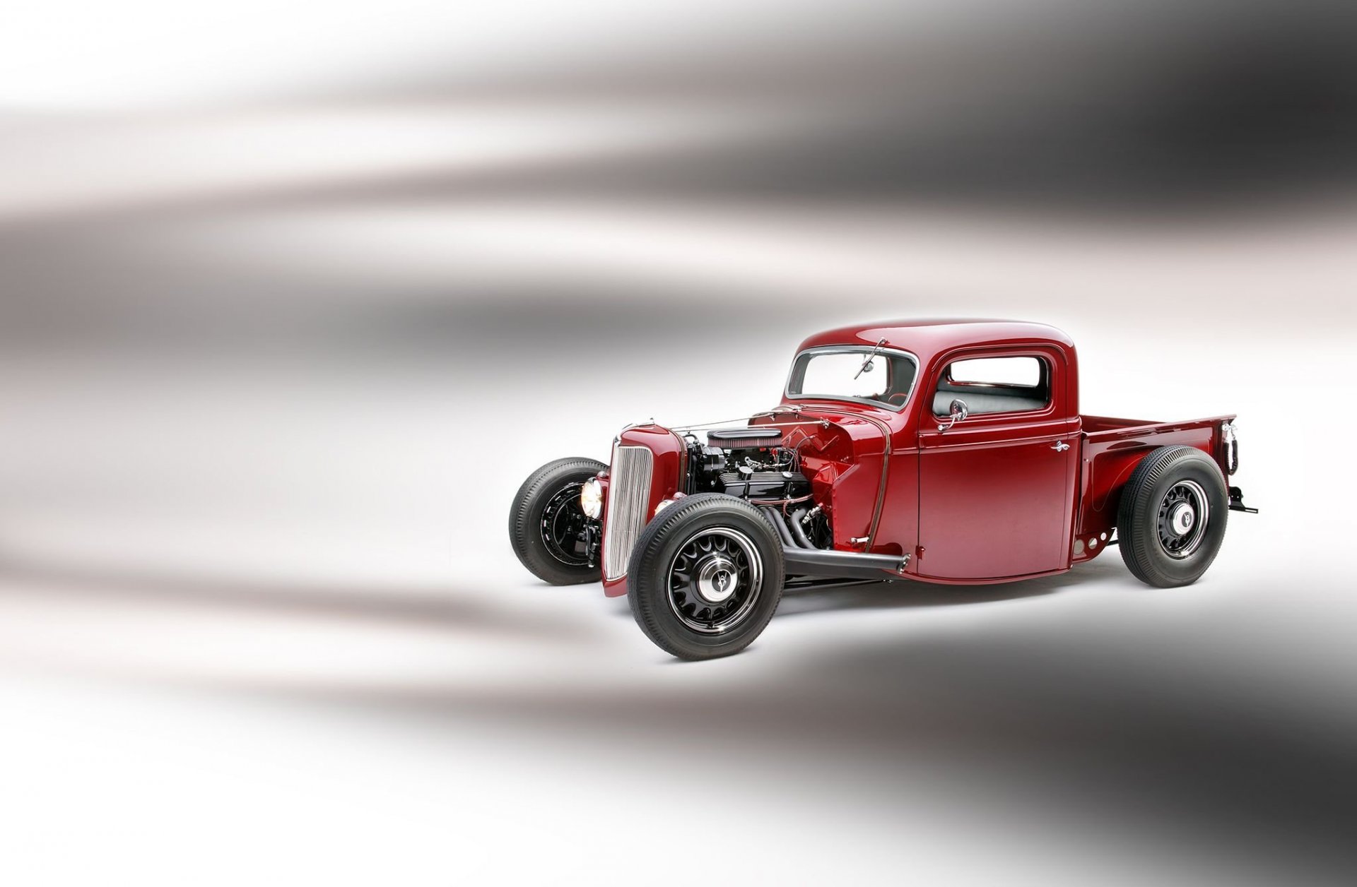 auto 1935 ford pickup heiß stange