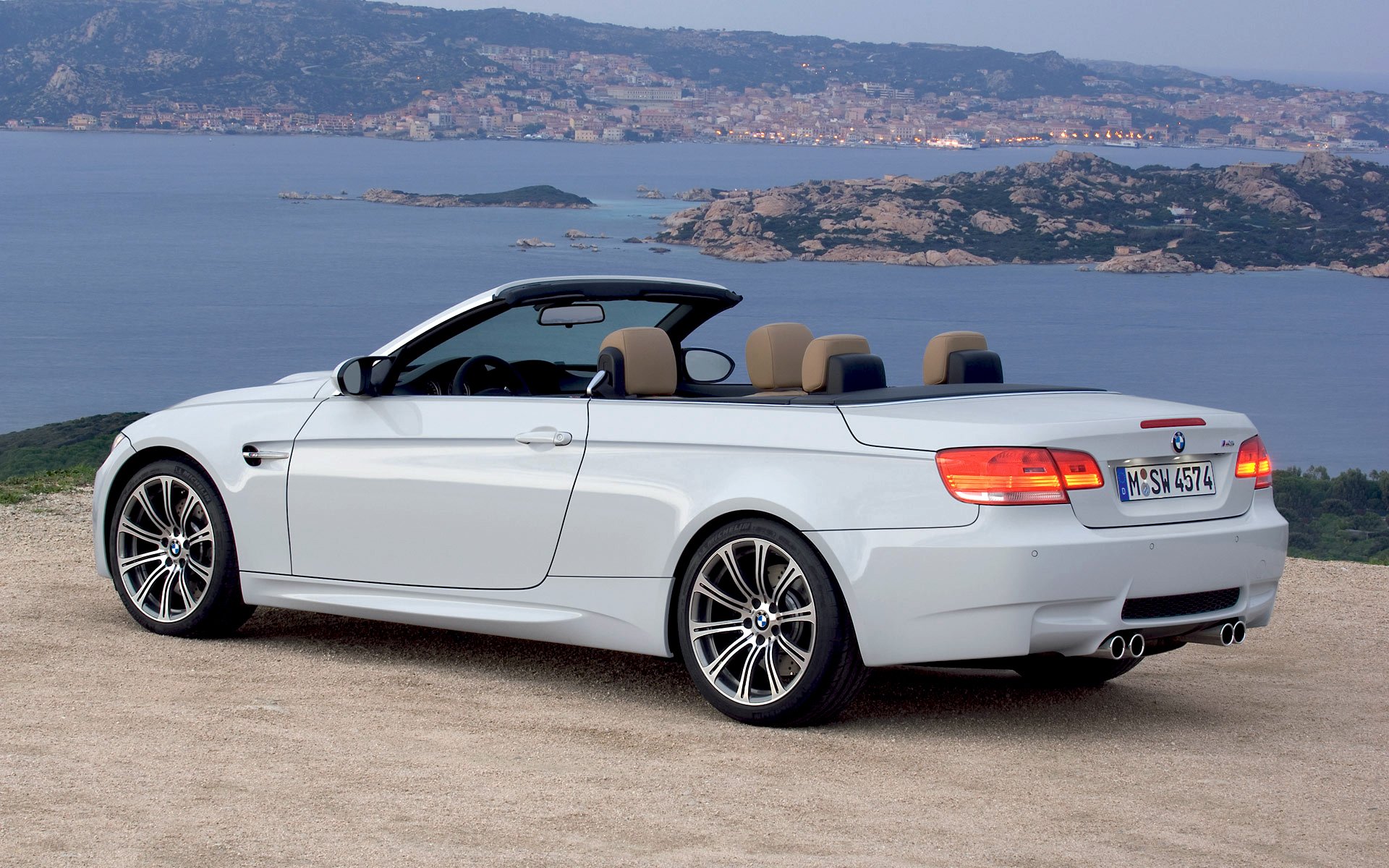 bmw m3 voiture cabriolet blanc bmw auto ville eau