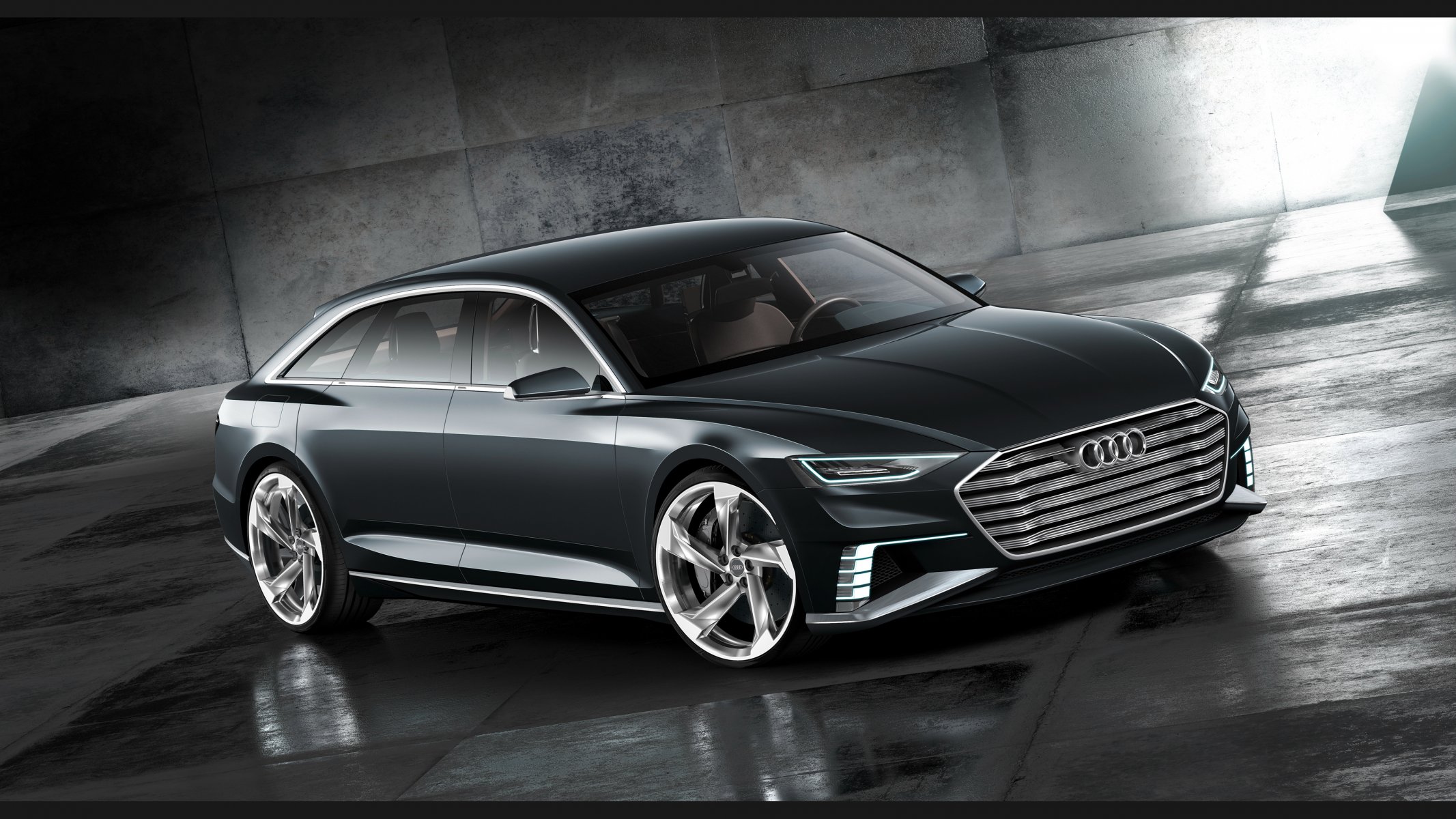 2015 г. audi пролог avant концепция ауди авант серый