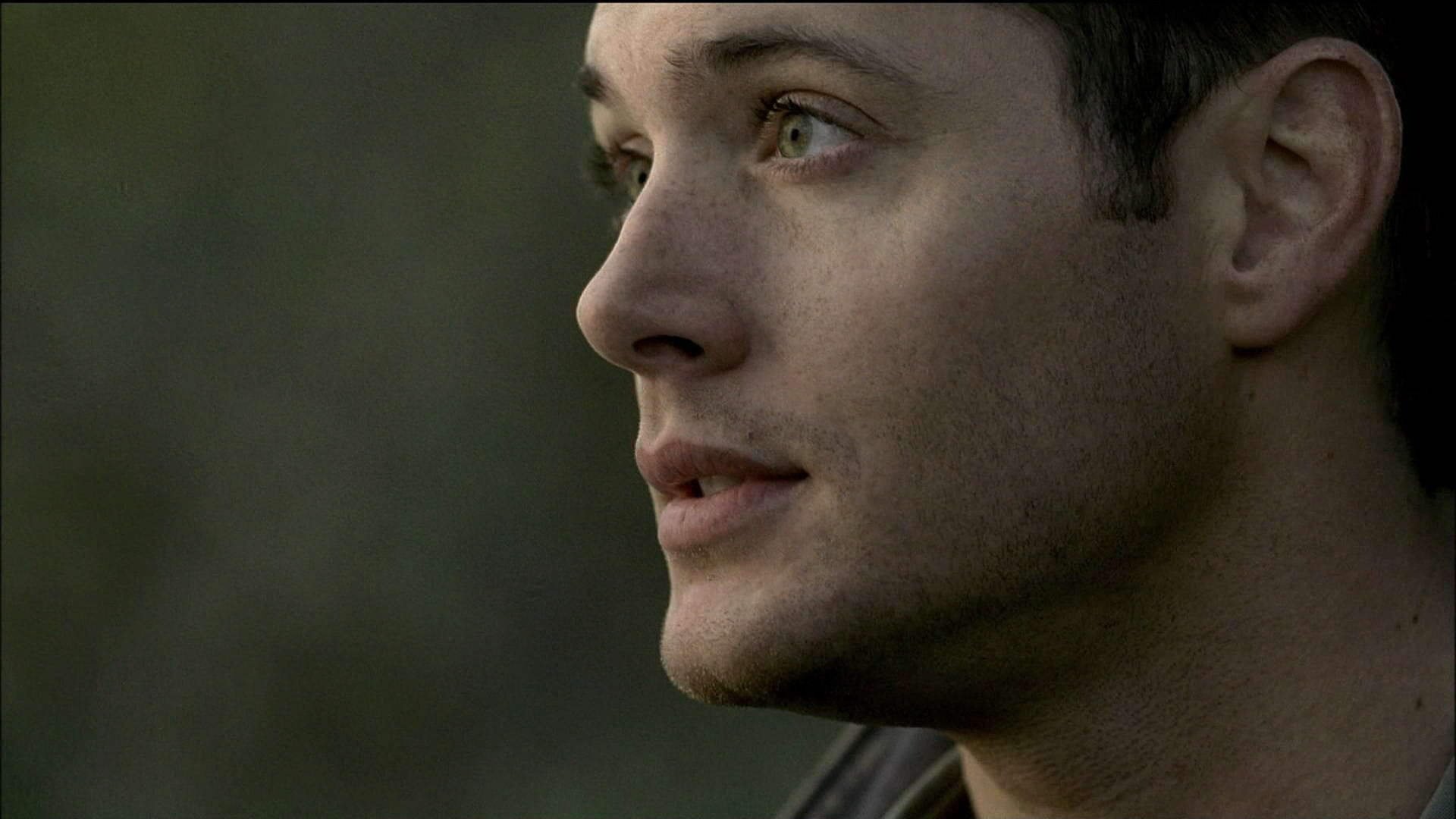 upernatural dean dean jensen ackles männlich profil grüne augen augen gesicht porträt jensen ackles