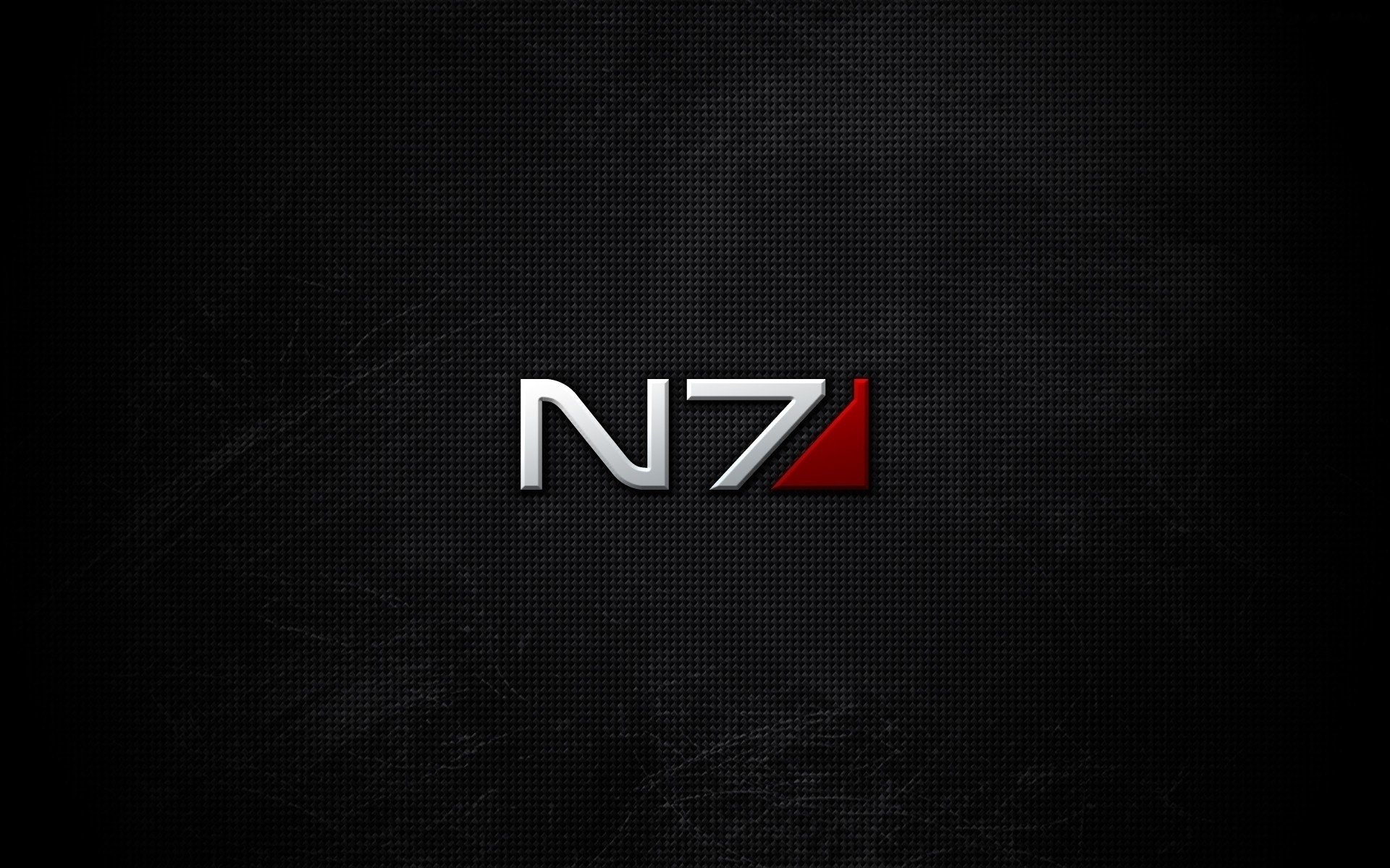 mass effect sfondo n7 logo