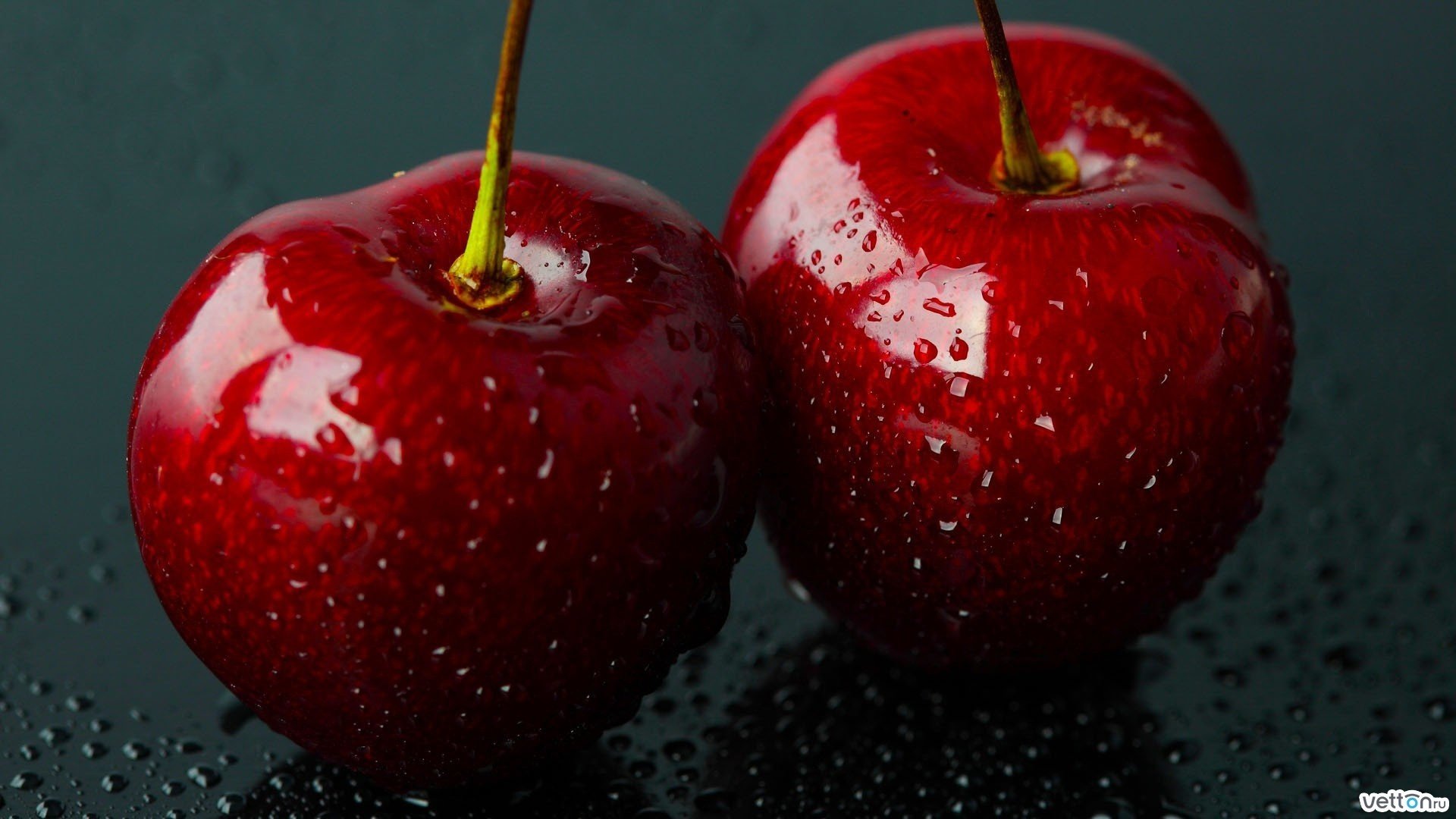 vergrößern kirschen tropfen makro farbe früchte beeren