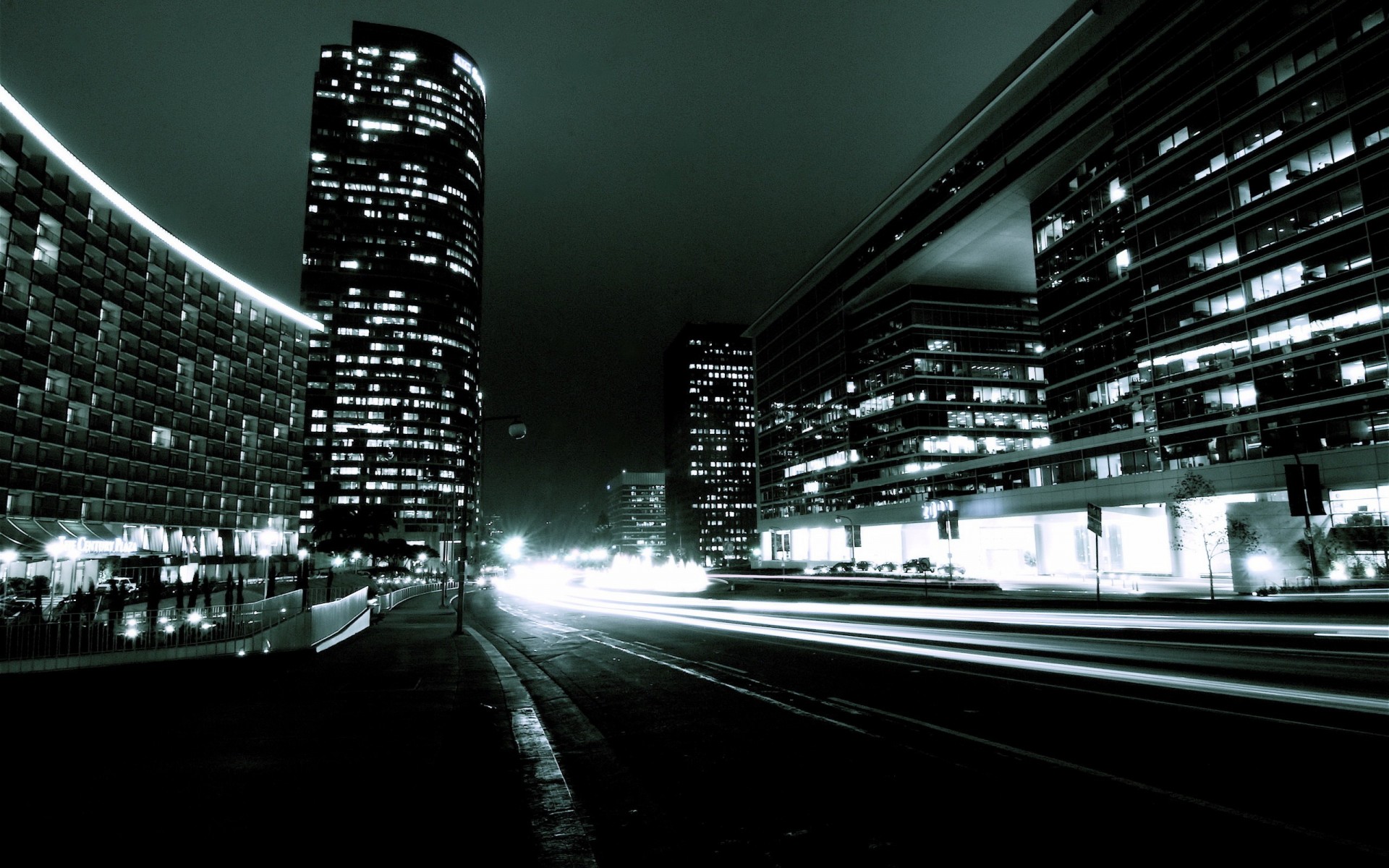 nacht lichter straße licht