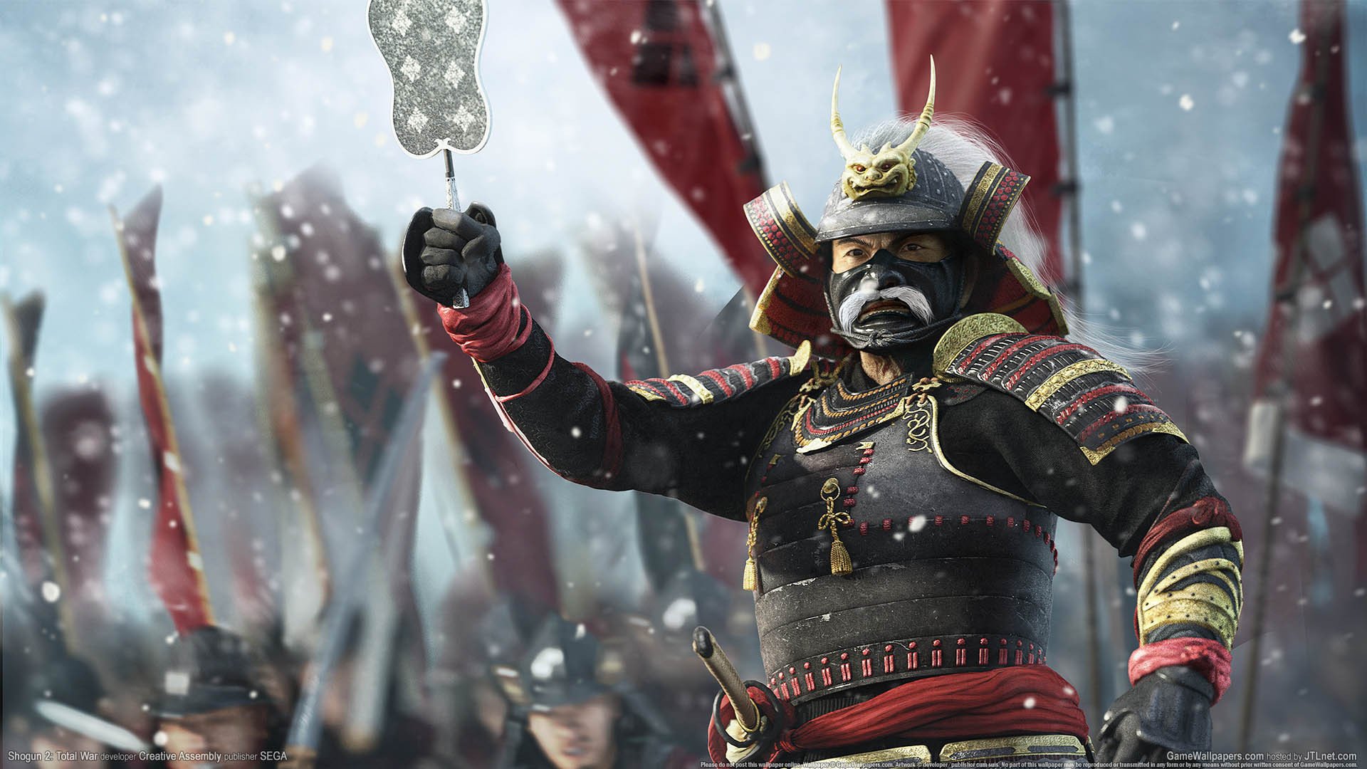 hogun 2 japonia strategia total war wallpaper game filmy śnieg zima rysunki anime men-a