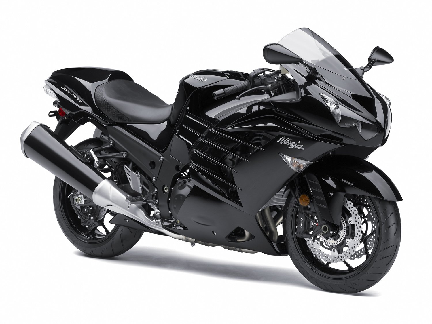 black kawasaki zzr-1400 zzr 2012 ninja sport bike motorcycle moto kawasaki ninja motorbike hi-tech bike motor transport