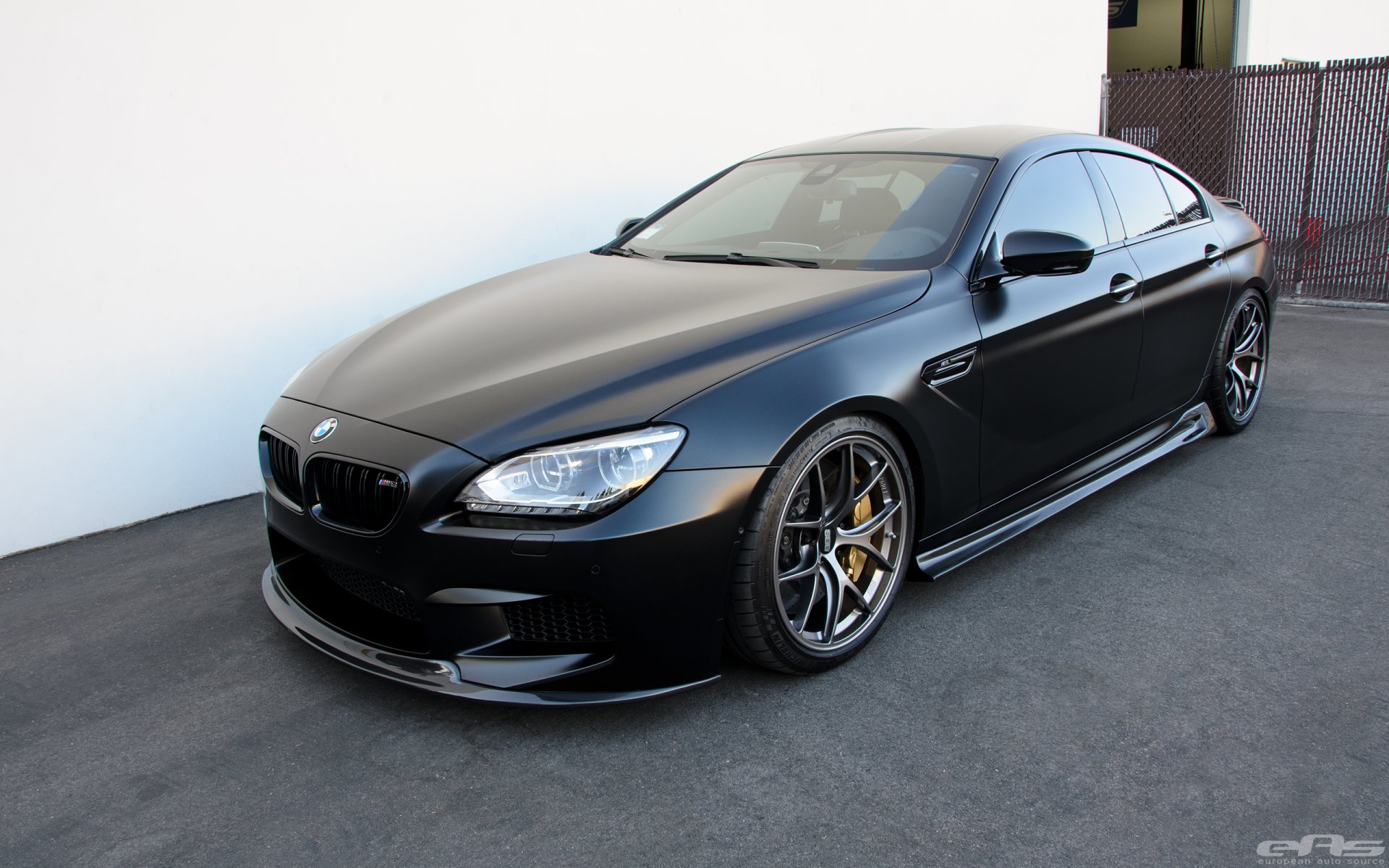 gefroren schwarz bmw m6 gran coupé