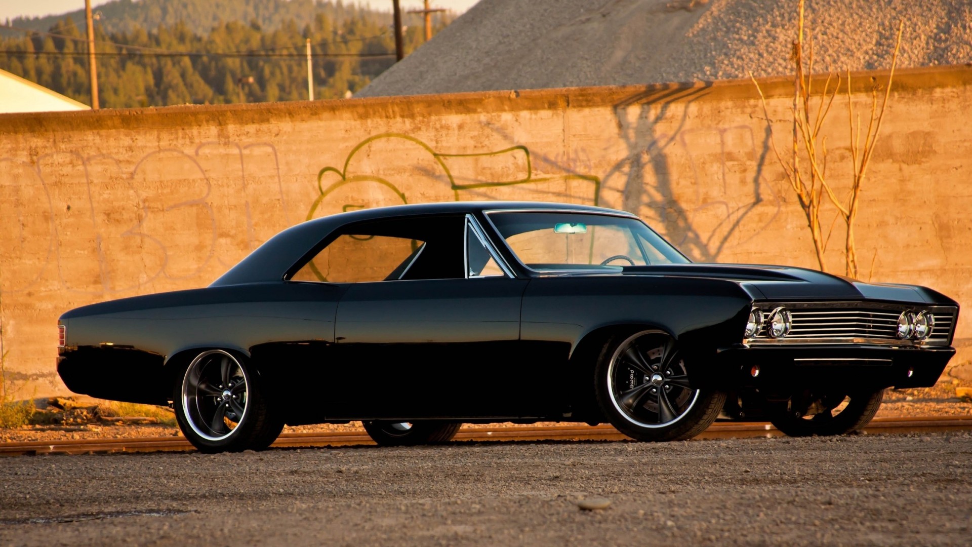 black muscle car cool muscle car hot muscle car muscle car