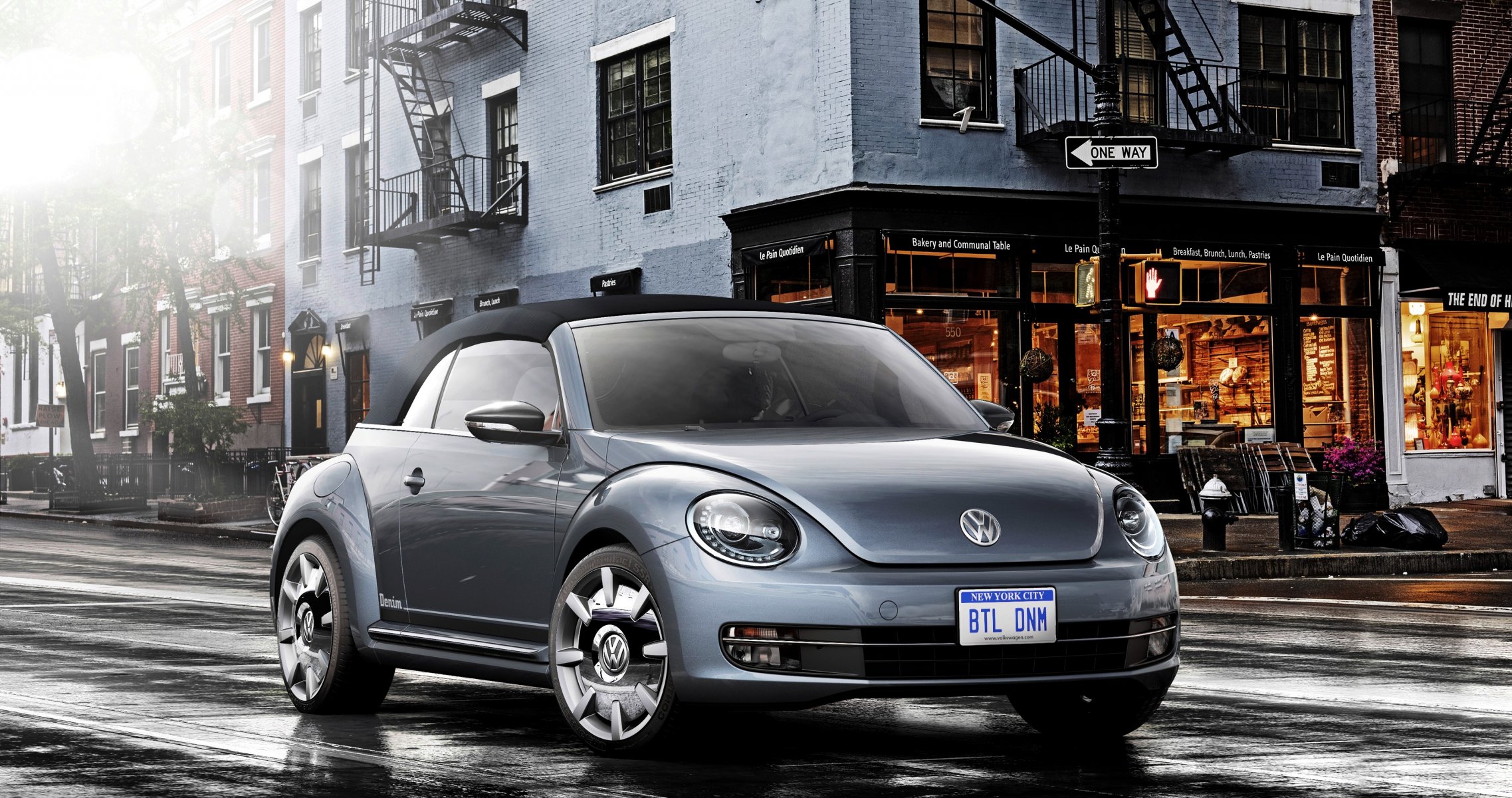 2015 volkswagen beetle convertible denim concept volkswagen concept city street