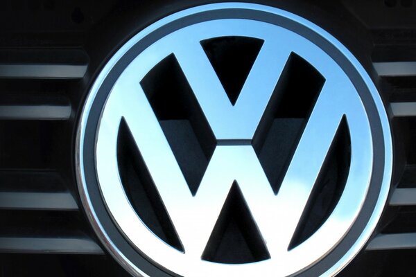 Volkswagen logo on the grille