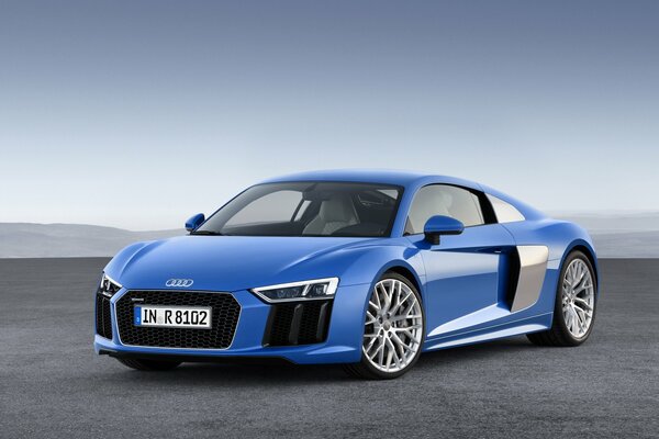 Wieder ist der blaue Audi nicht sehr cool