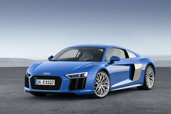 Again, the blue Audi is not very cool