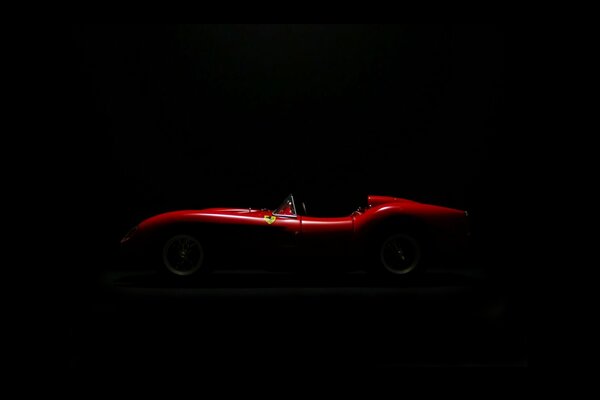Photo rouge Ferrari envoûtante
