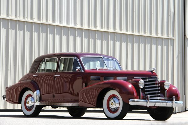 Cherry Vintage Cadillac coche