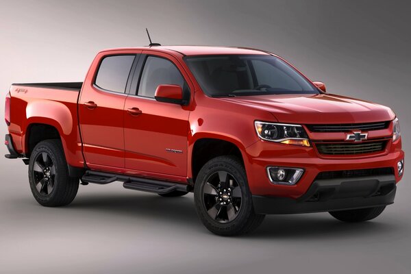 Chevrolet Colorado in rosso