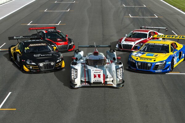 Audi Racing Sport Cars foto estrella