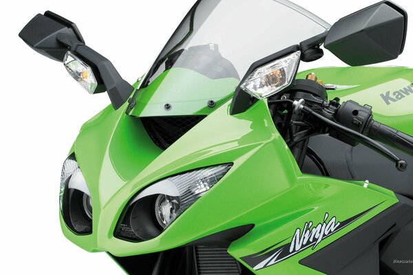 Optique de moto Kawasaki ninja