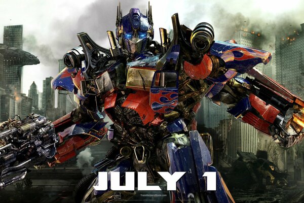 Transformers save the world from war