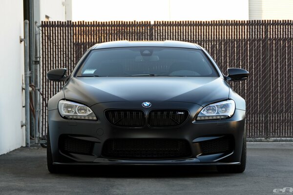 Business matte black BMW