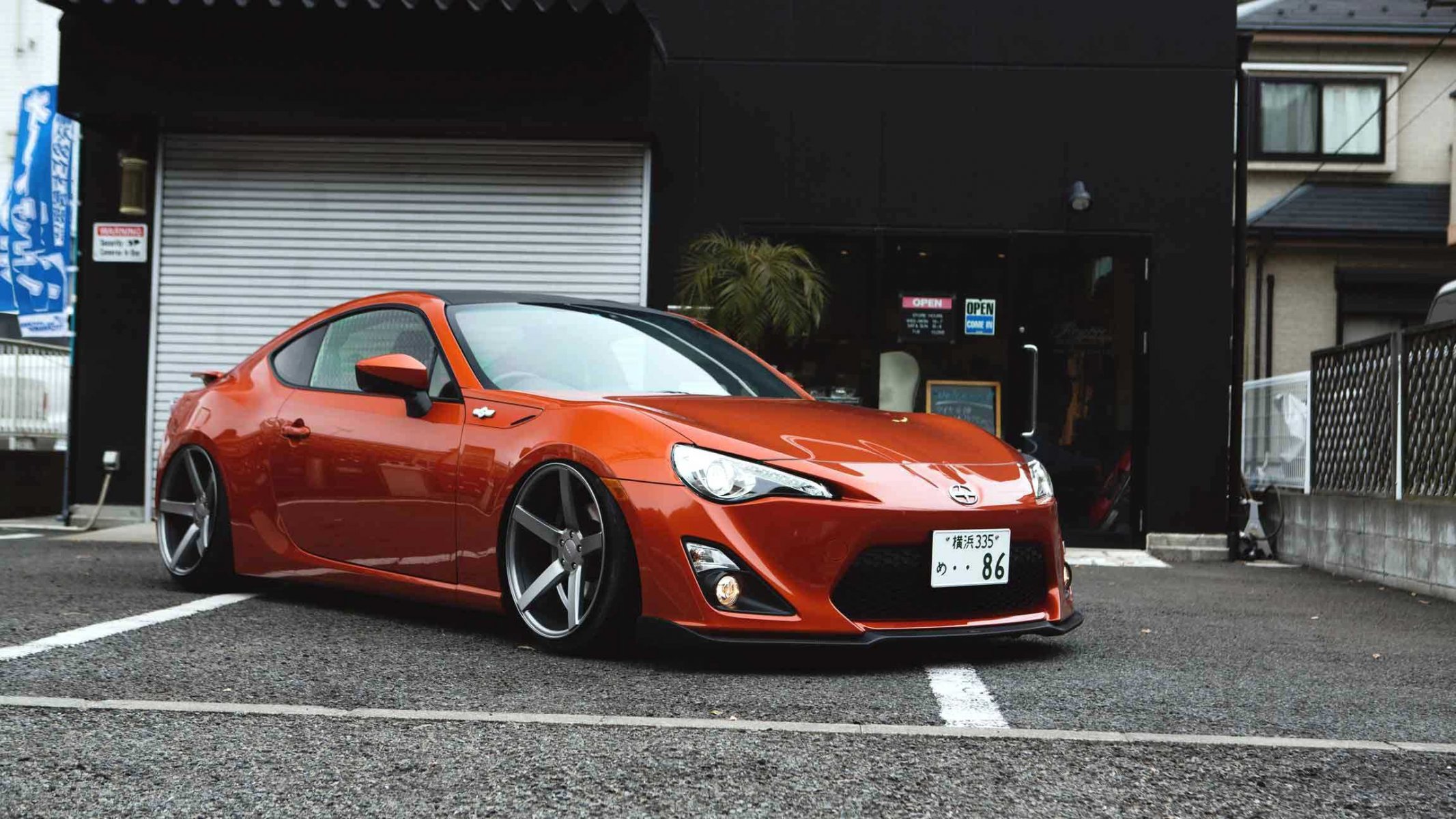 coche scion fr-s japón vossen máquina scion tuning