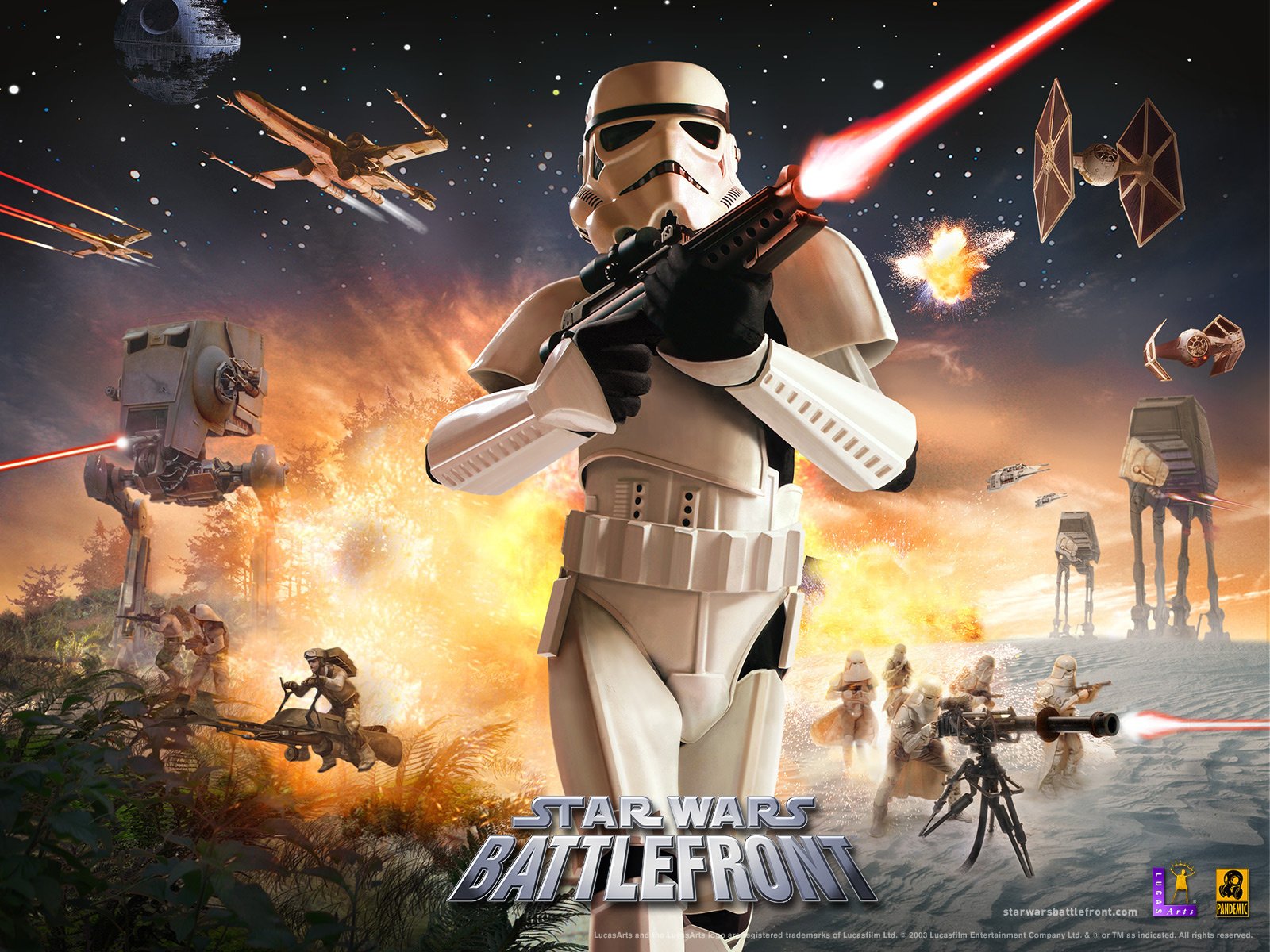 tar wars stormtrooper battlefront guerre stellari battlefront guerra impero film disegni anime