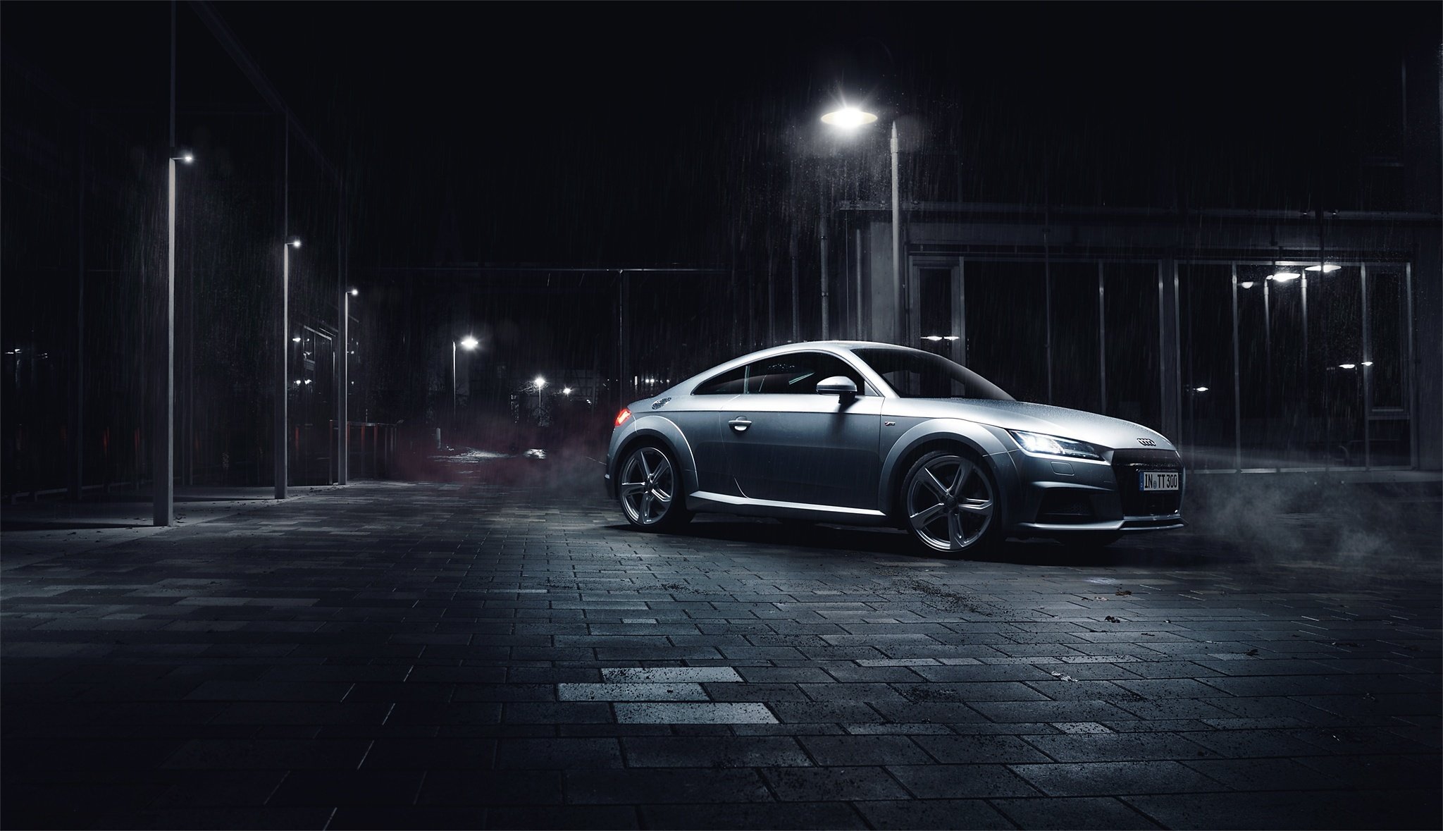 audi tt серебристо ночь