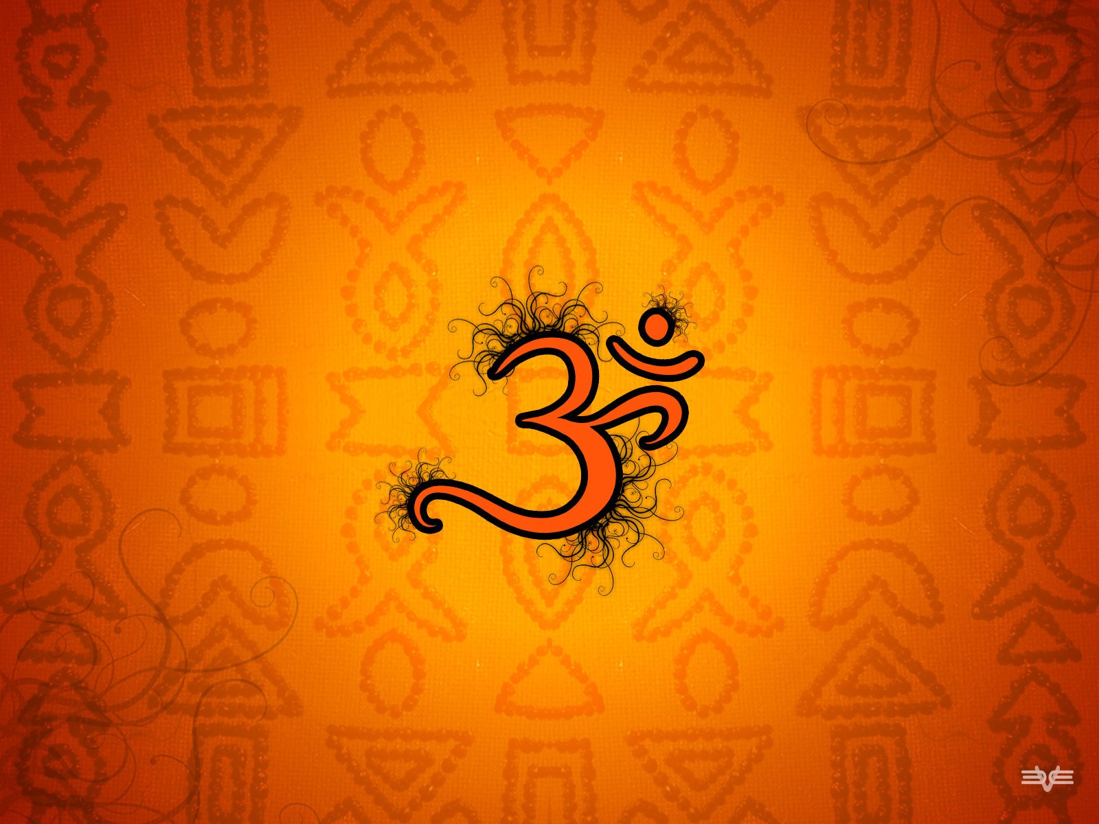 om om india orange background drawings anime texture