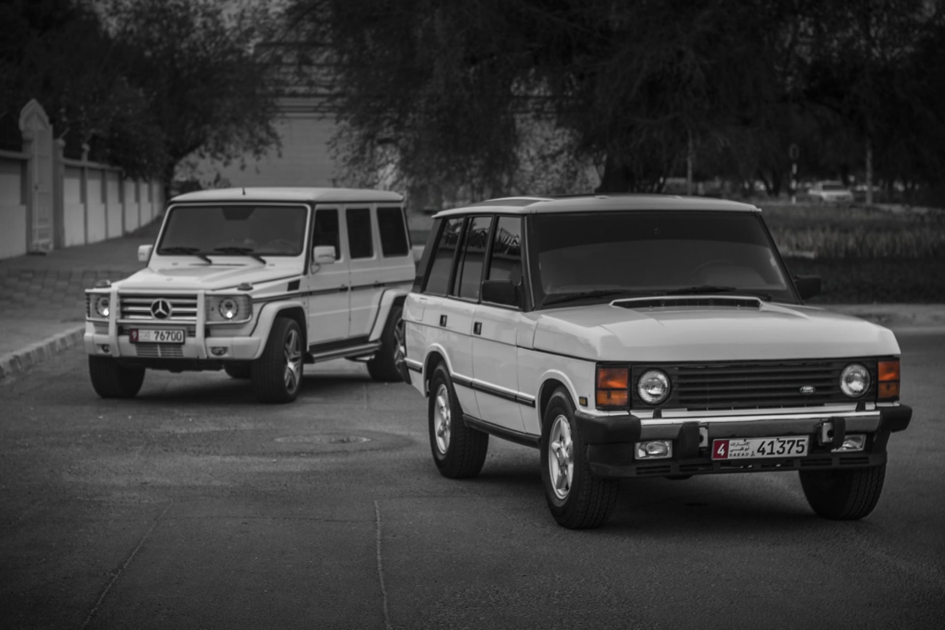 g55 clásico clase g mercedes range rover