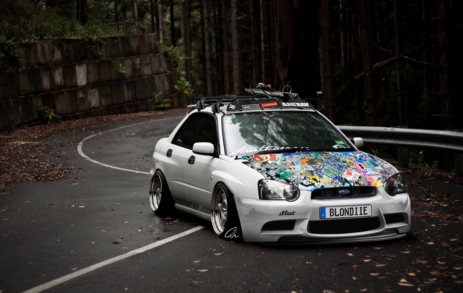 position läuft subaru impreza straße niedrig abziehbilder tuning ski