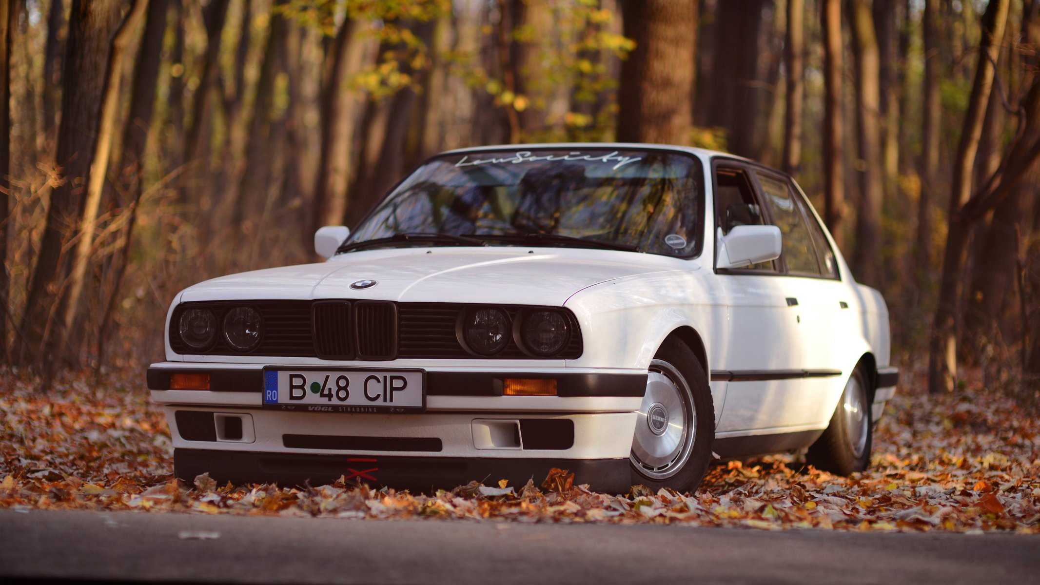 bmw e30 biały