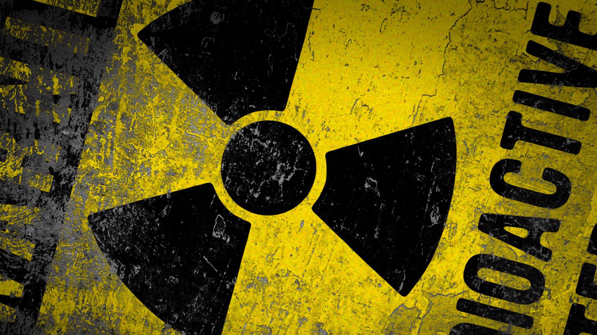 preduprizhdenie radiation sign texture symbol yellow danger poison