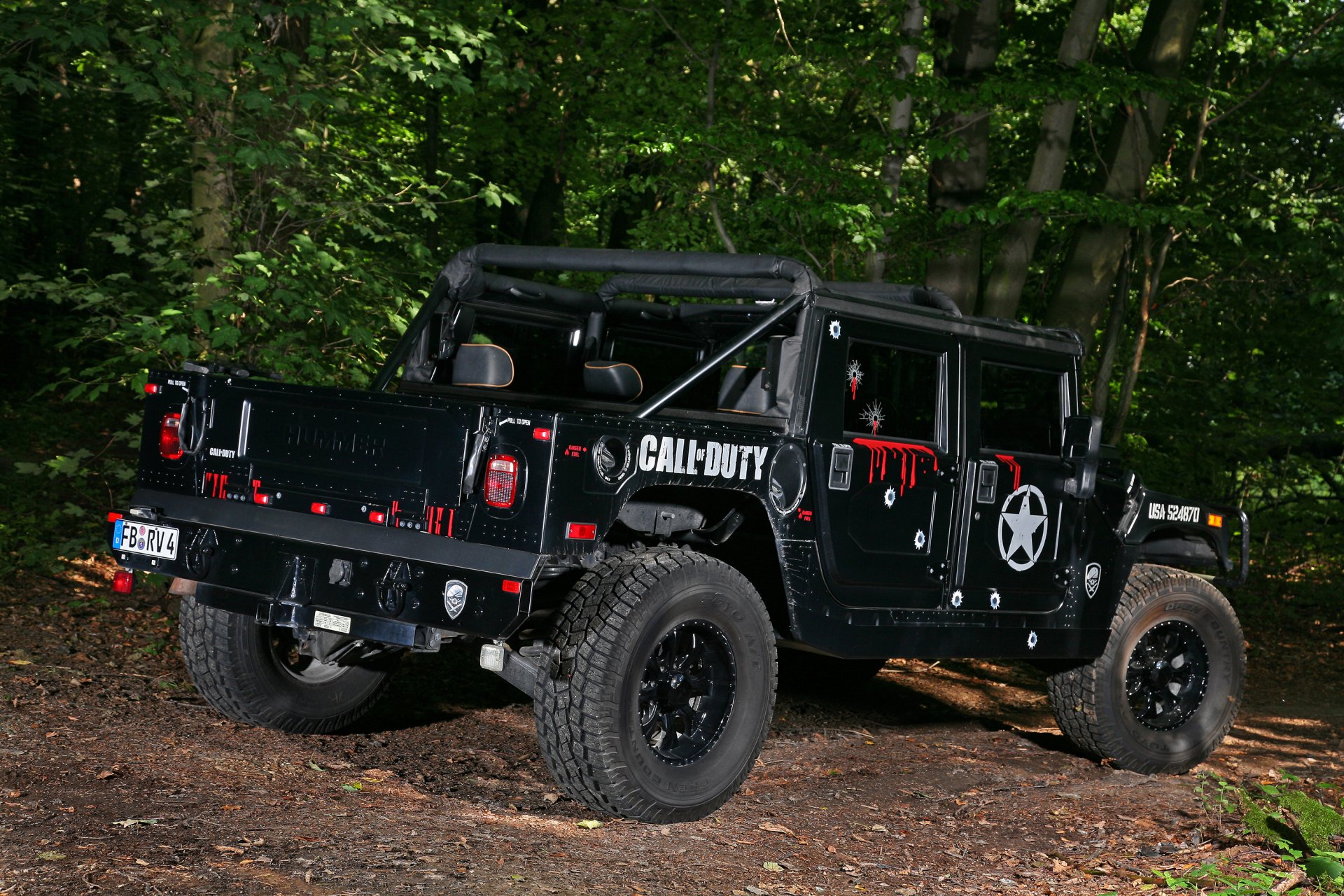 hummer h1 black