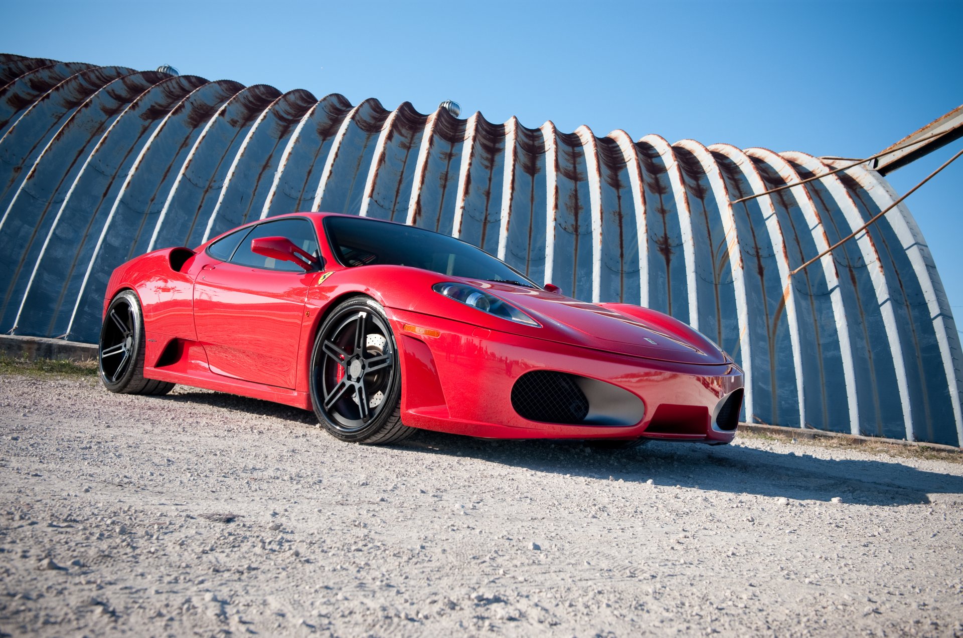 ferrari f430 rojo ferrari f430 rojo sombra cielo