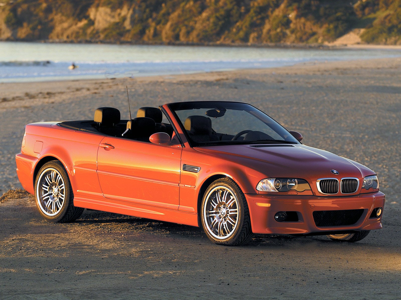 bmw e46 m3 3 series bmw triple coupé rojo coche deportivo descapotable roadster baviera alemania carretera puesta de sol costa perfil convertible coche rojo coche faros coches coches auto vehículos de motor