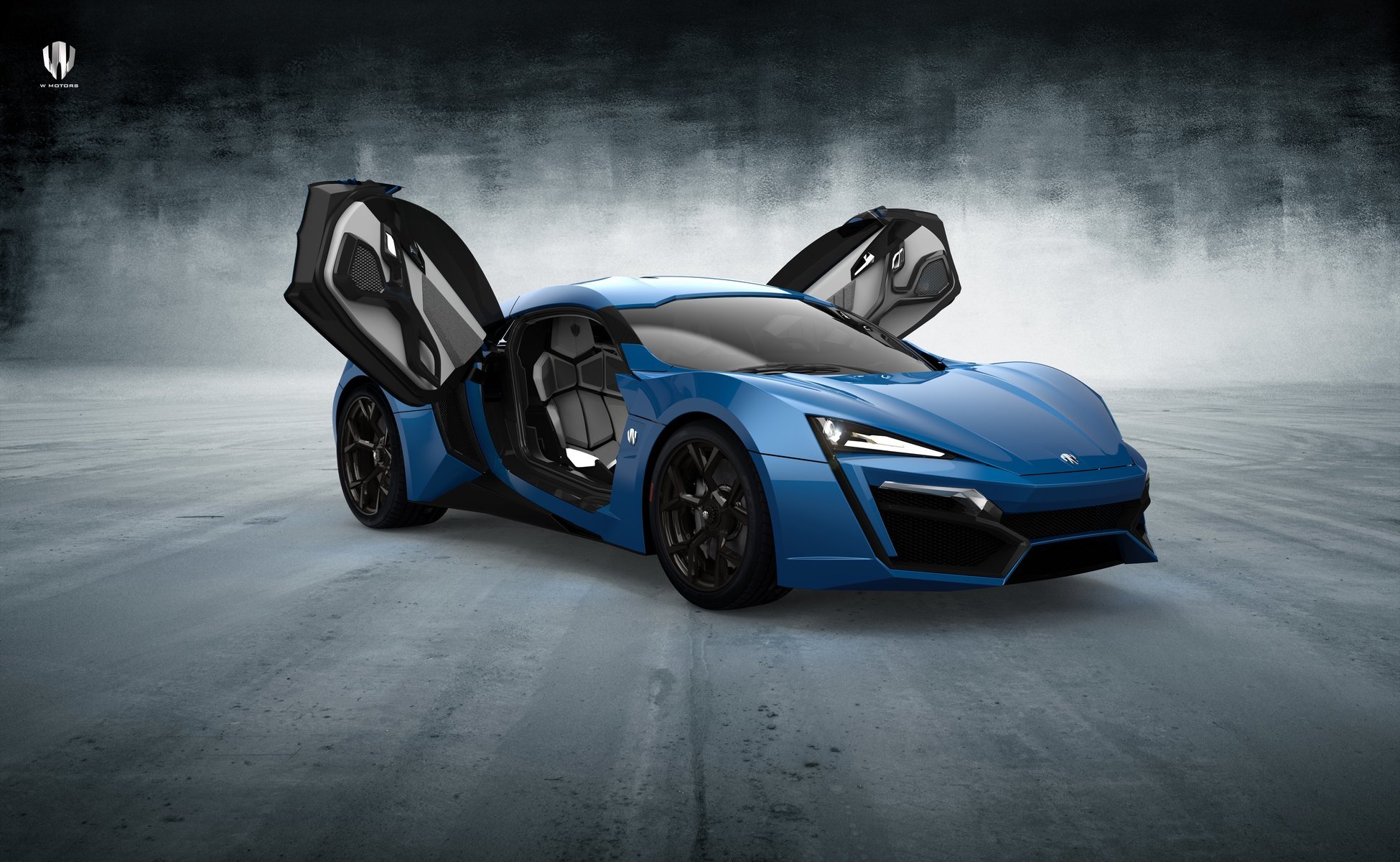 w motors lykan hypersport 2014 blu