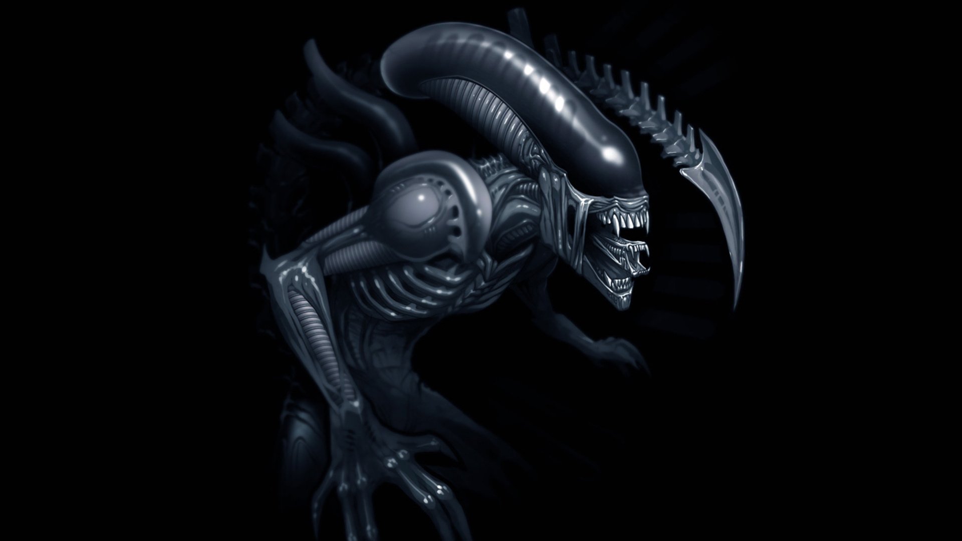 alien alien xenomorph xenomorph weyland-yutani sulaco lv-426 ripley filme fantasy schwarzer hintergrund dunkler hintergrund