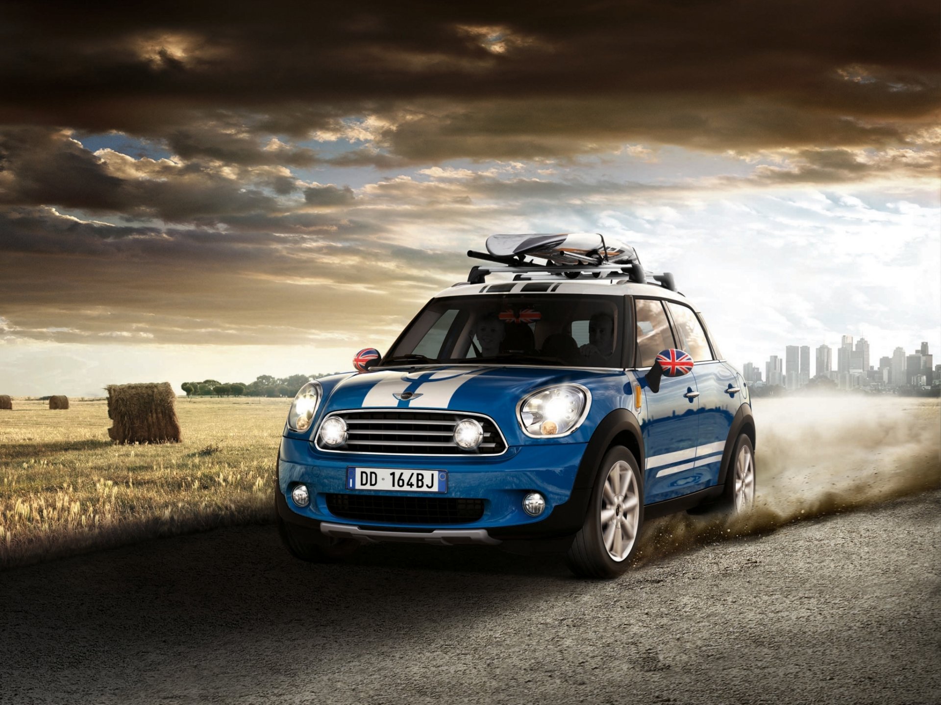 cars vehicles machinery machine mini cooper kantrimen motion road car countryman