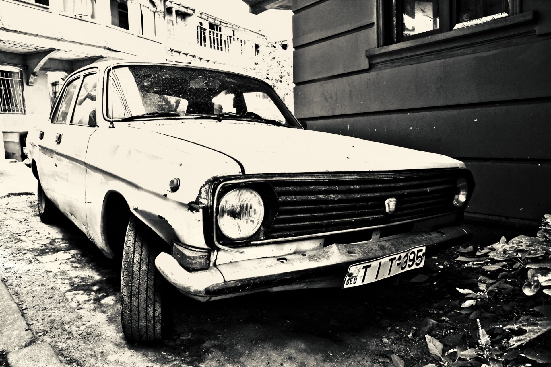 volga gaz 24 retro fondo fari