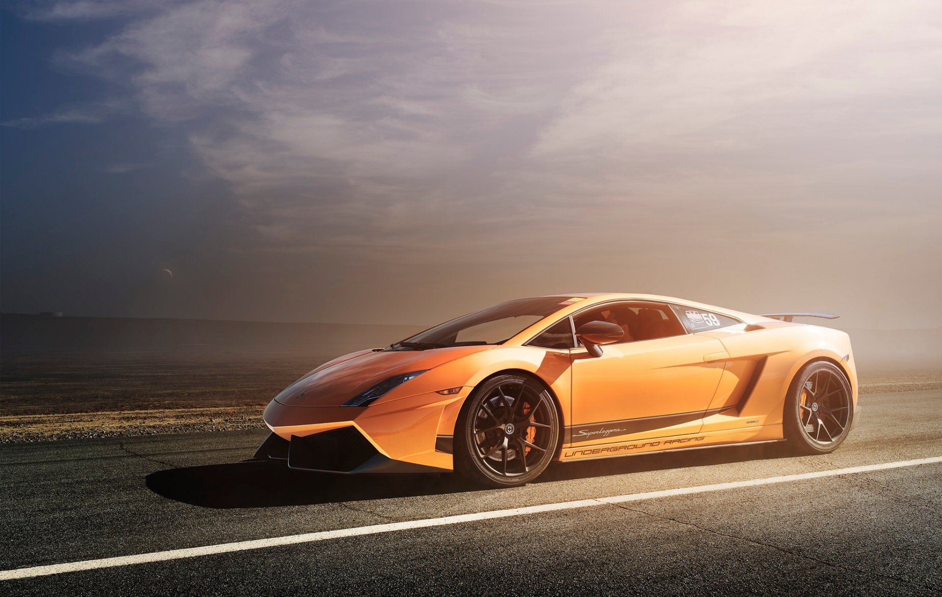 lamborghini gallardo superleggera pomarańczowy