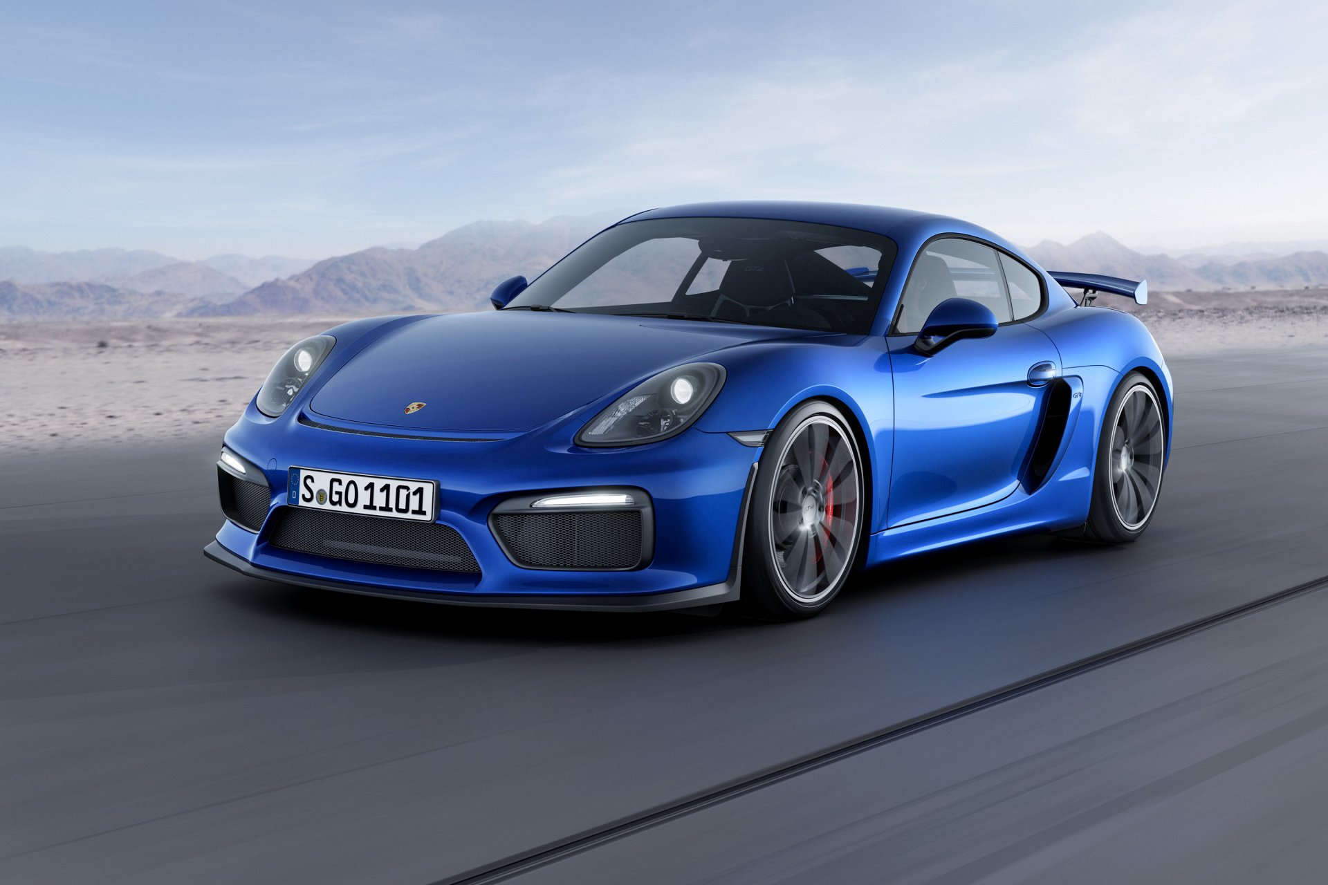 porsche cayman gt4 porsche cayman niebieski przód góry niebo tło